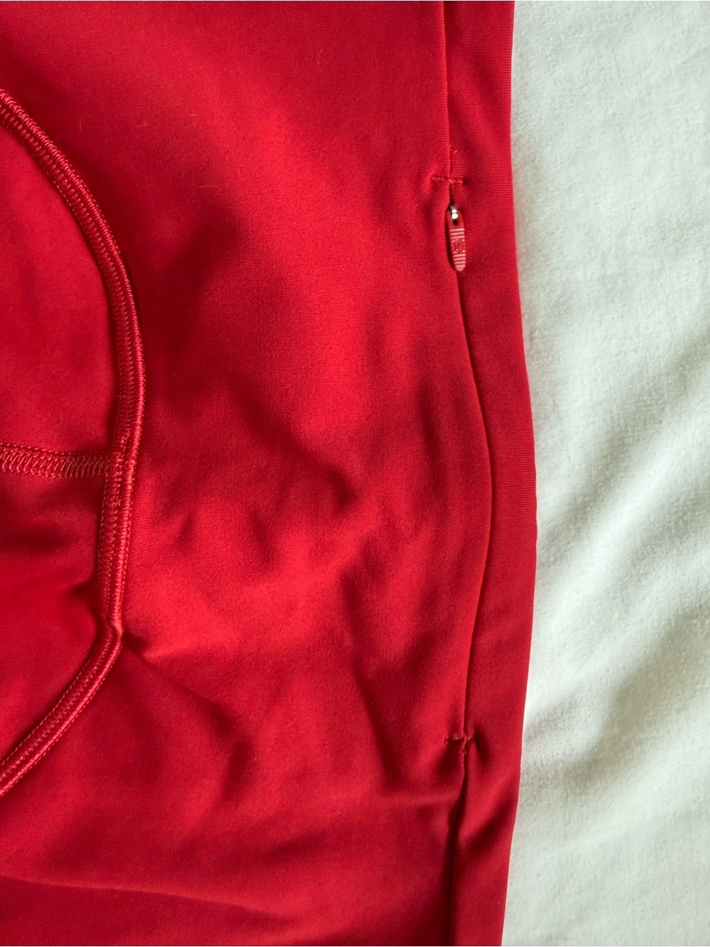 Lululemon Fast and Free High-Rise leggings size 4 red - Picture 6 of 8